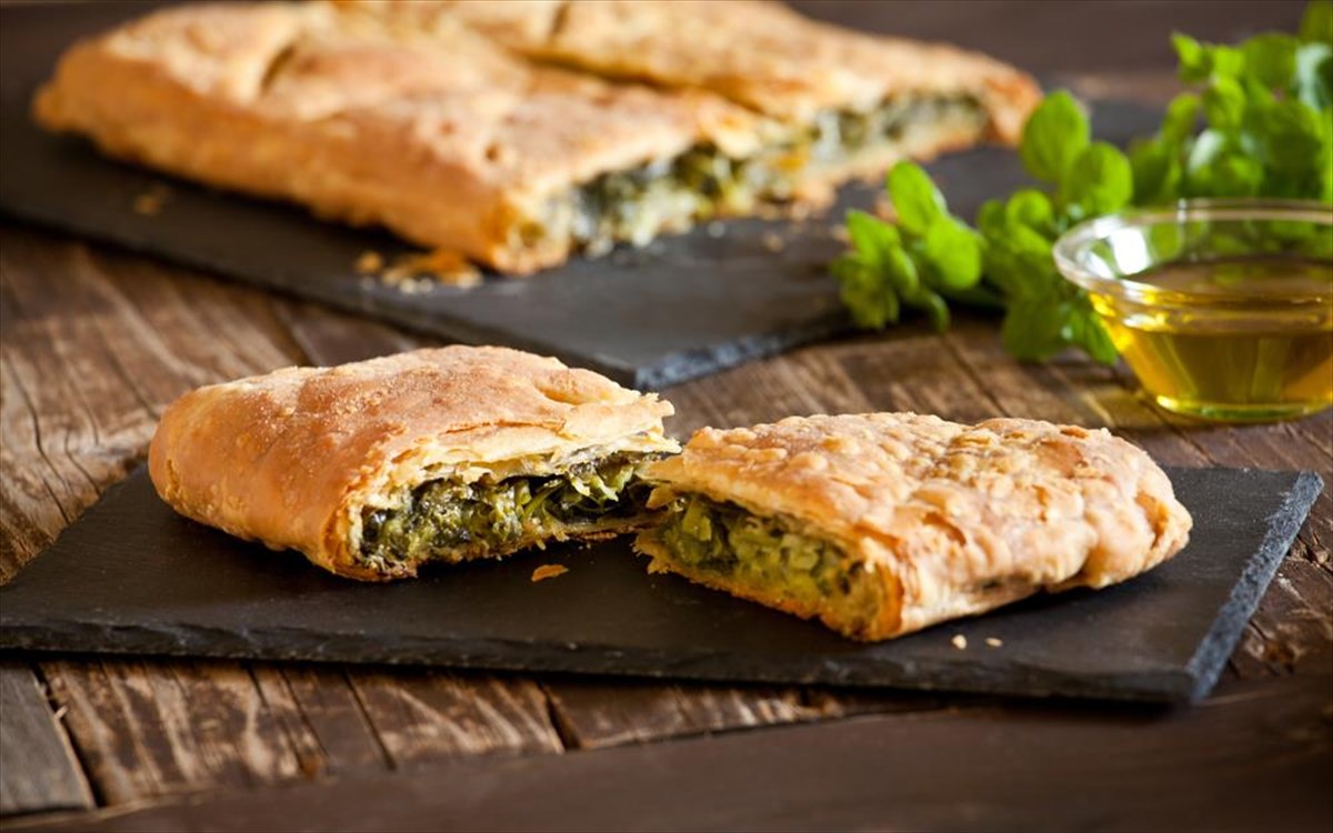 Греческий Spinach pie