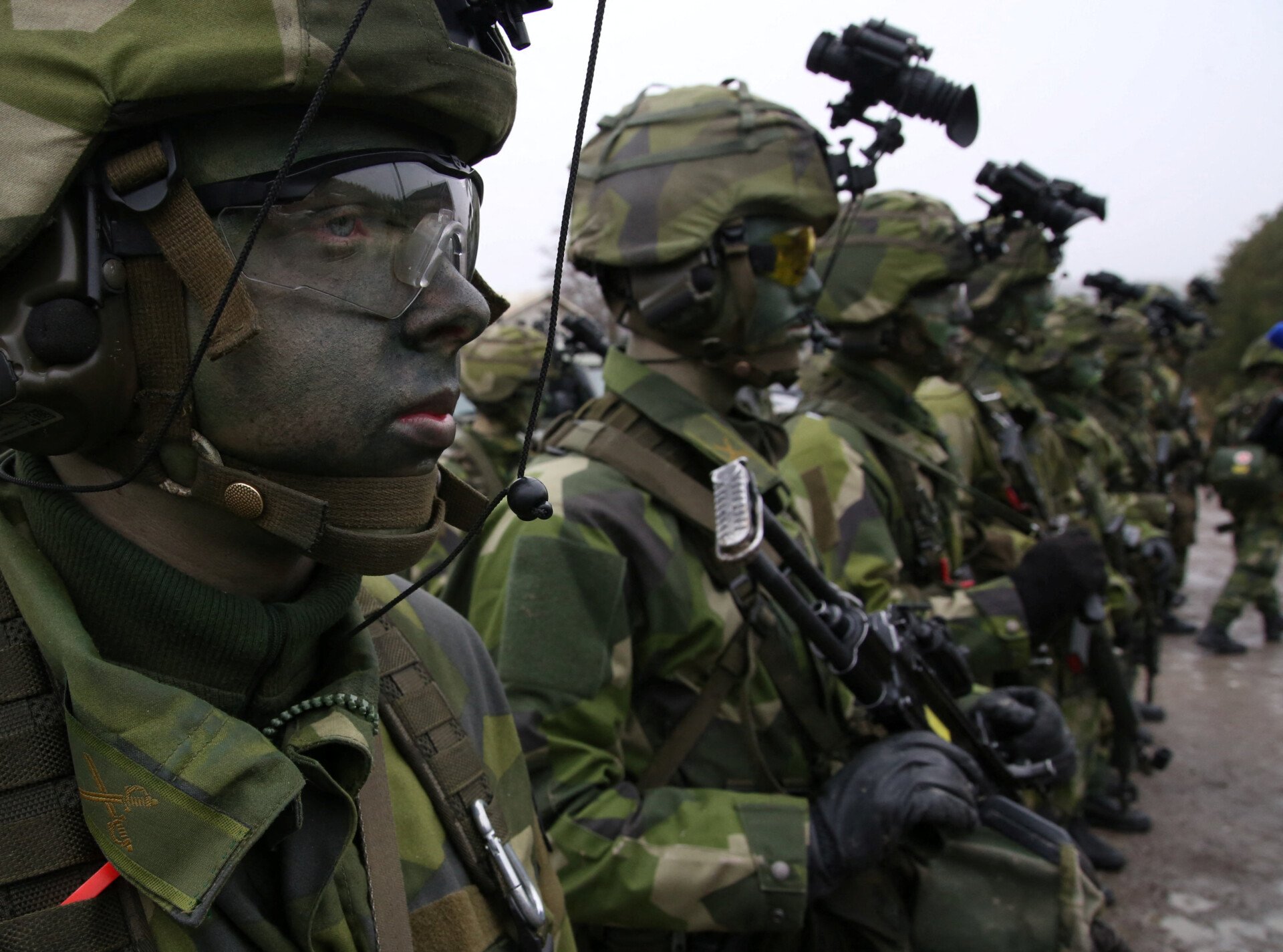 Many militaries are struggling to find new recruits.  In Sweden they are expelled