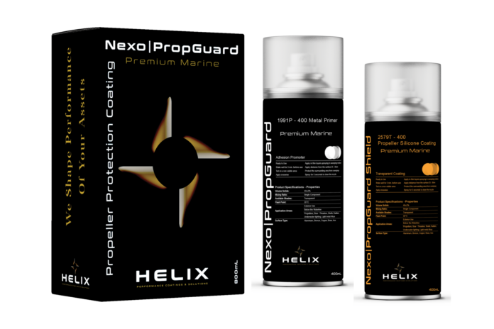 Η Helix Performance Coatings & Solutions παρουσιάζει το καινοτόμο NexoΙPropGuard Propeller Protection Coating System
